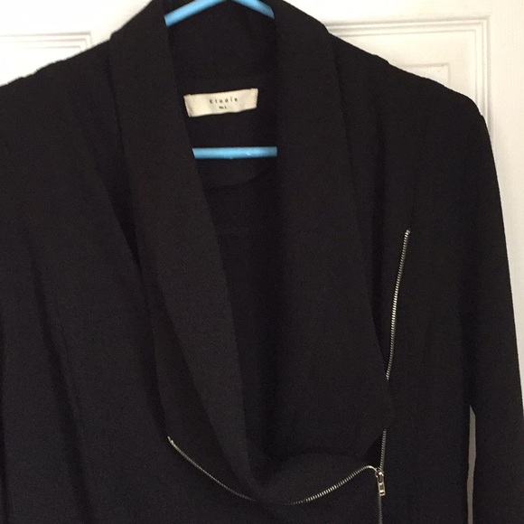 Elodie asymmetrical zipped blazer/jacket - Picture 5 of 6